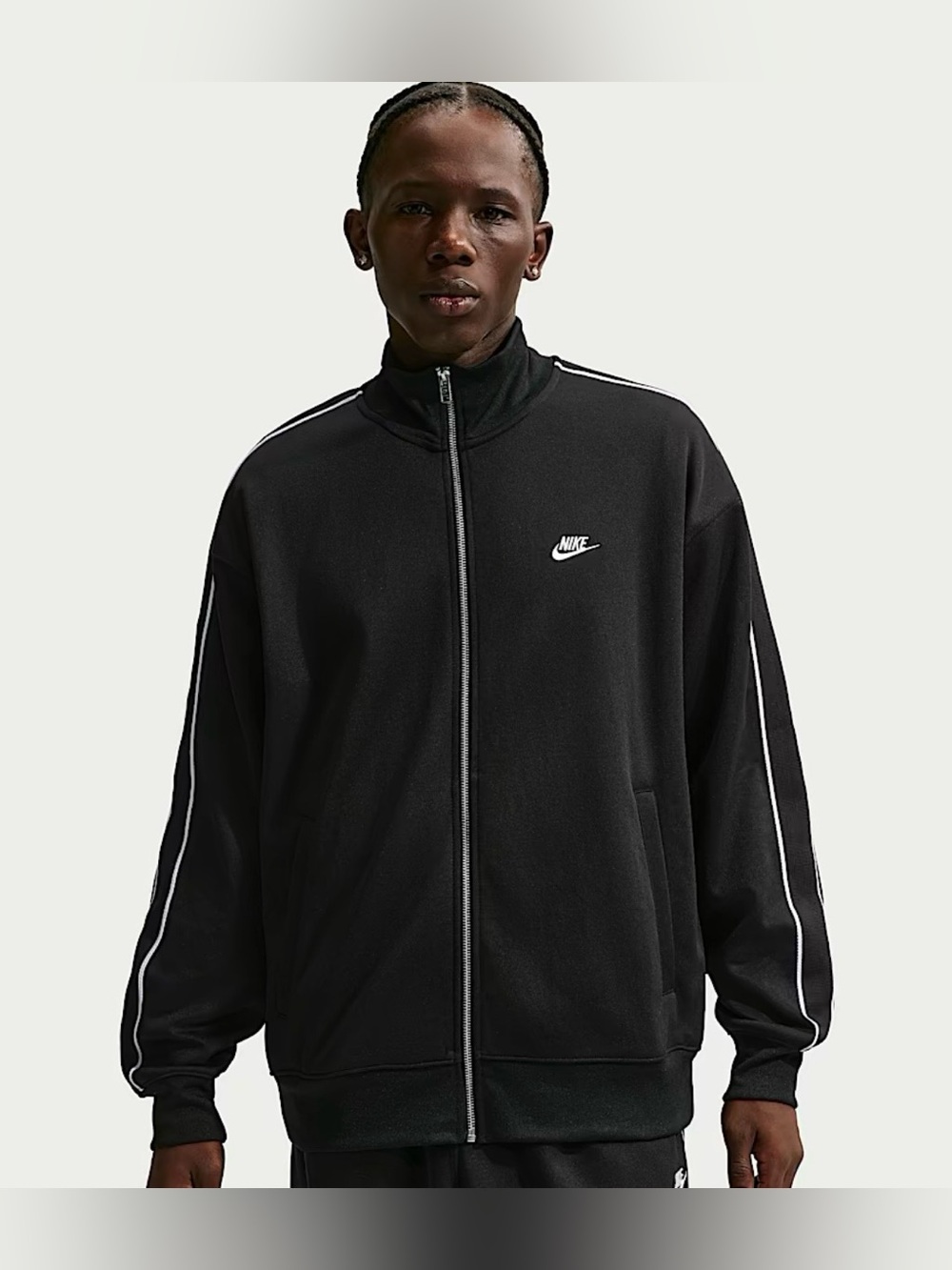 Nike Sportswear Club Men's Oversized Knit Track Jacket Hv1417-619 NWT Size XL